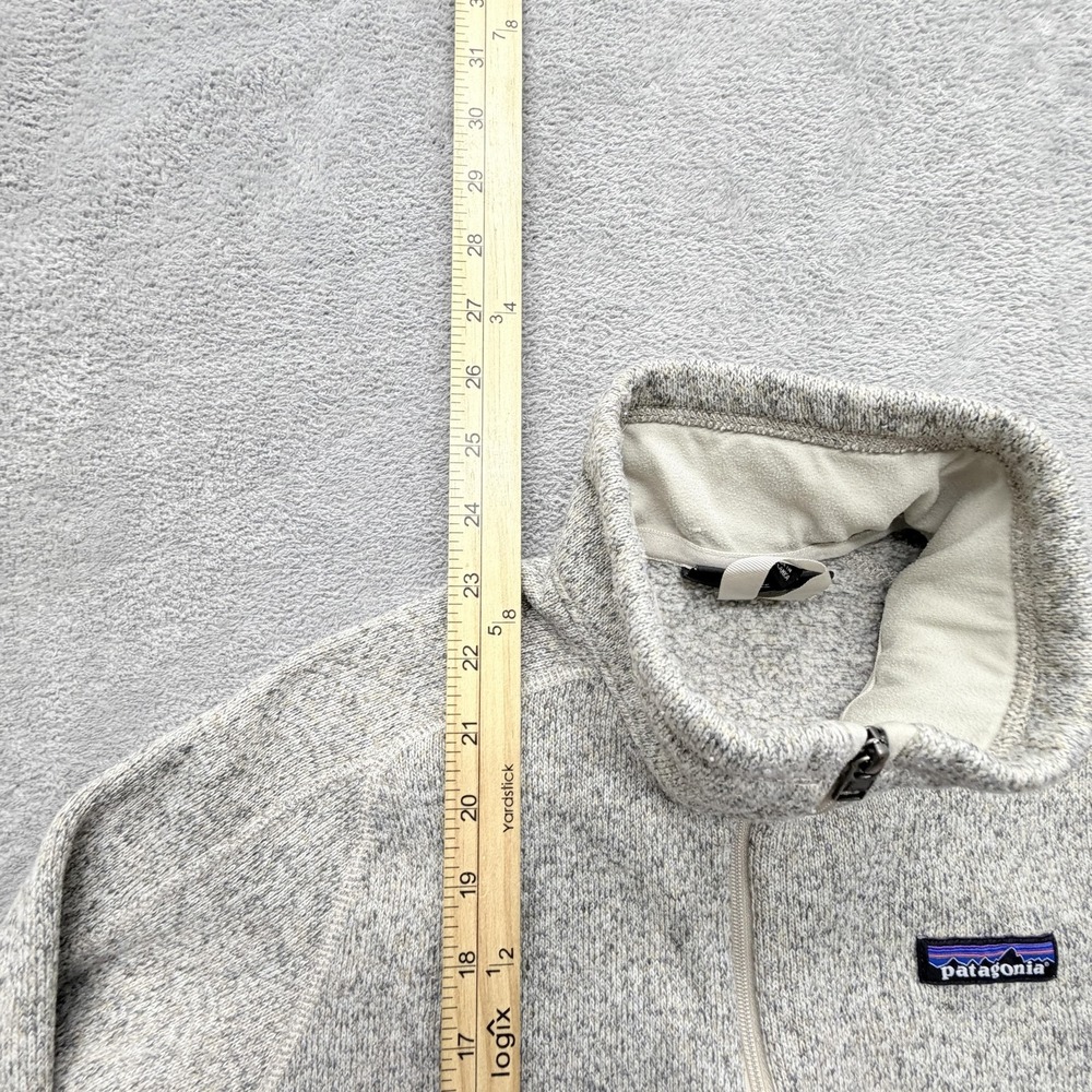 Patagonia Women's Better Sweater Fleece Jacket Small Beige Gray 25543 - Picture 2 of 7